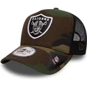 cepur-izliekta-soferis-maskesanas-snapback-team-a-frame-no-las-vegas-raiders-nfl-no-new-era