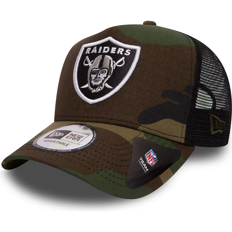 cepur-izliekta-soferis-maskesanas-snapback-team-a-frame-no-las-vegas-raiders-nfl-no-new-era