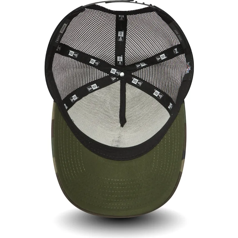 cepur-izliekta-soferis-maskesanas-snapback-team-a-frame-no-las-vegas-raiders-nfl-no-new-era