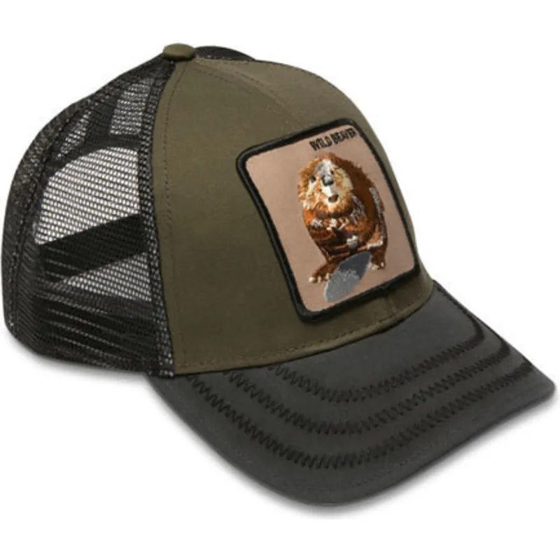 cepur-izliekta-truckeris-zals-snapback-wild-beaver-the-farm-no-goorin-bros