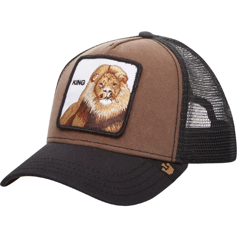 cepur-izliekta-truckeris-bruns-snapback-king-the-farm-no-goorin-bros