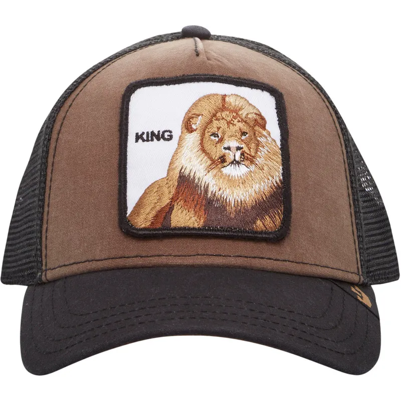 cepur-izliekta-truckeris-bruns-snapback-king-the-farm-no-goorin-bros