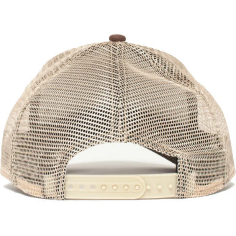 cepur-izliekta-truckeris-bruns-snapback-beaver-the-farm-no-goorin-bros