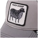 cepur-izliekta-truckeris-peleks-snapback-shades-of-black-the-farm-no-goorin-bros