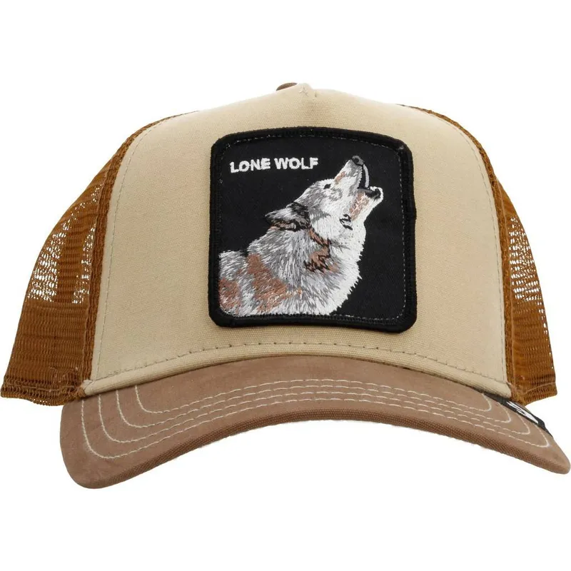 cepur-izliekta-soferis-bruns-snapback-lobo-howler-the-farm-no-goorin-bros