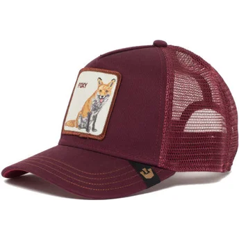 cepur-izliekta-truckeris-sarkans-snapback-foxy-mama-the-farm-no-goorin-bros