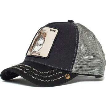 cepur-izliekta-truckeris-tumsi-zils-snapback-squirrel-master-the-farm-no-goorin-bros