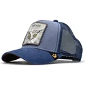 cepur-izliekta-truckeris-zils-snapback-smarty-pants-the-farm-no-goorin-bros