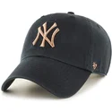 cepur-izliekta-melns-regulejama-lente-bronce-no-new-york-yankees-mlb-no-47-brand