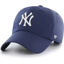 cepur-izliekta-tumsi-zils-regulejams-no-new-york-yankees-mlb-no-47-brand