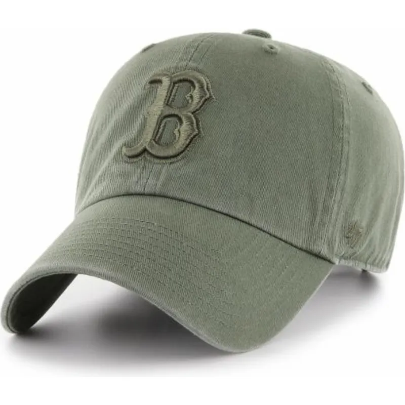 cepur-izliekta-zals-regulejams-no-boston-red-sox-mlb-no-47-brand