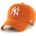 cap-izliekta-orange-adjustable-strap-no-new-york-yankees-mlb-no-47-brand