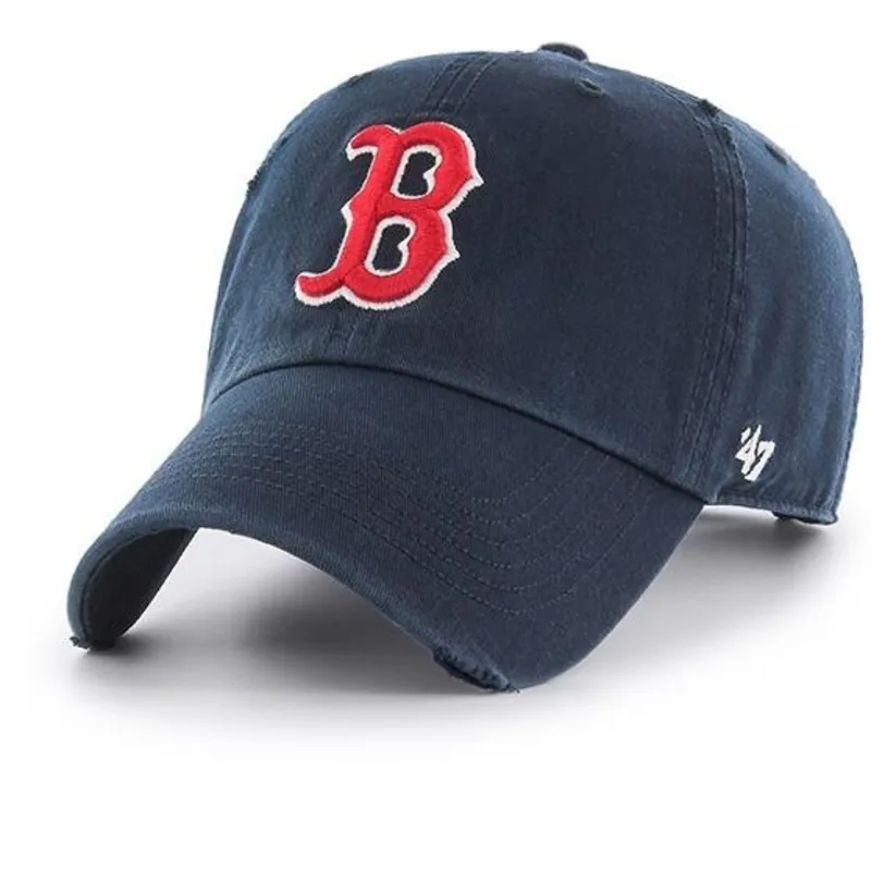 cepur-izliekta-tumsi-zils-regulejams-no-boston-red-sox-mlb-no-47-brand
