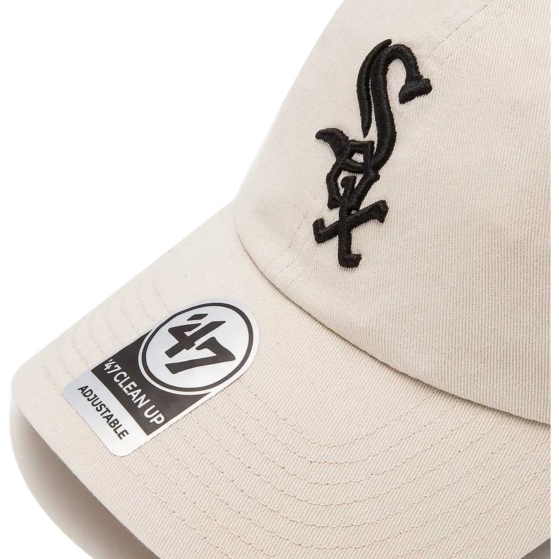 cepur-izliekta-kremkrasa-regulejams-no-chicago-white-sox-mlb-no-47-brand