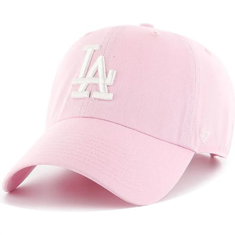 cepur-izliekta-roza-regulejams-no-los-angeles-dodgers-mlb-no-47-brand