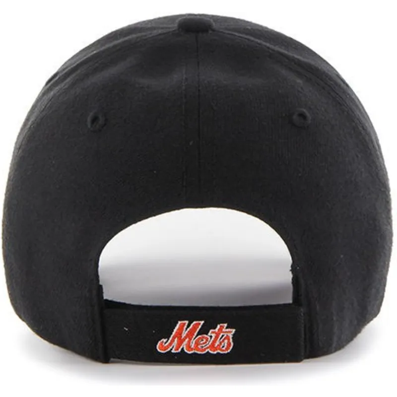 cepur-izliekta-melns-regulejams-no-new-york-mets-mlb-no-47-brand