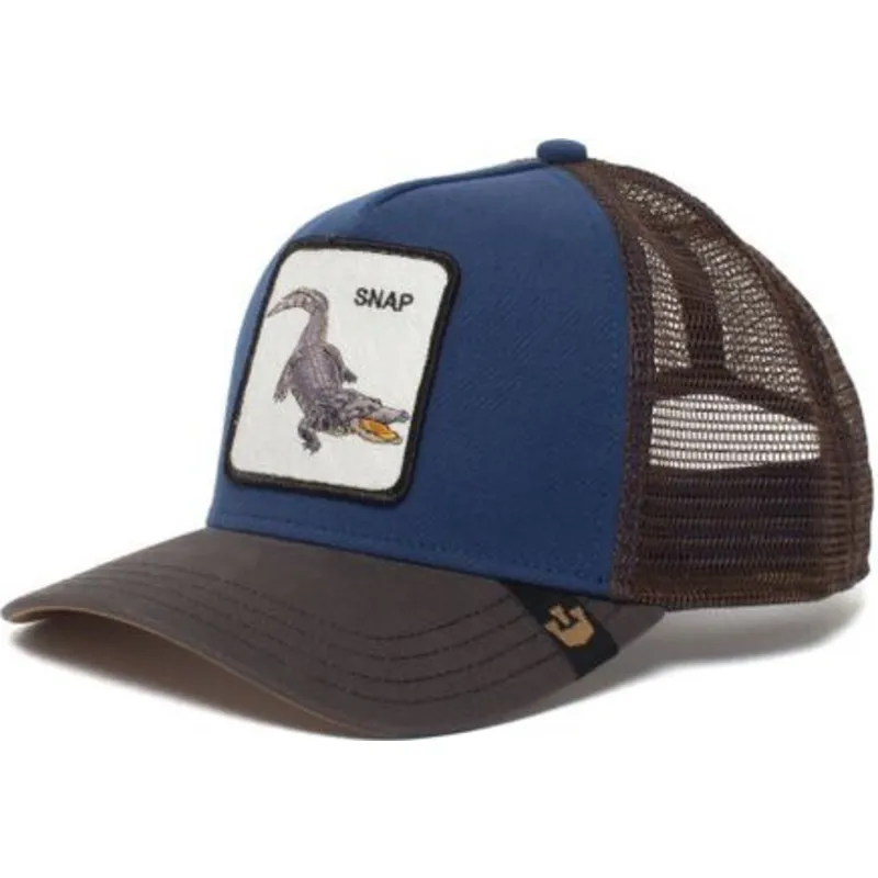 cepur-izliekta-truckeris-zils-snapback-snap-at-ya-the-farm-no-goorin-bros