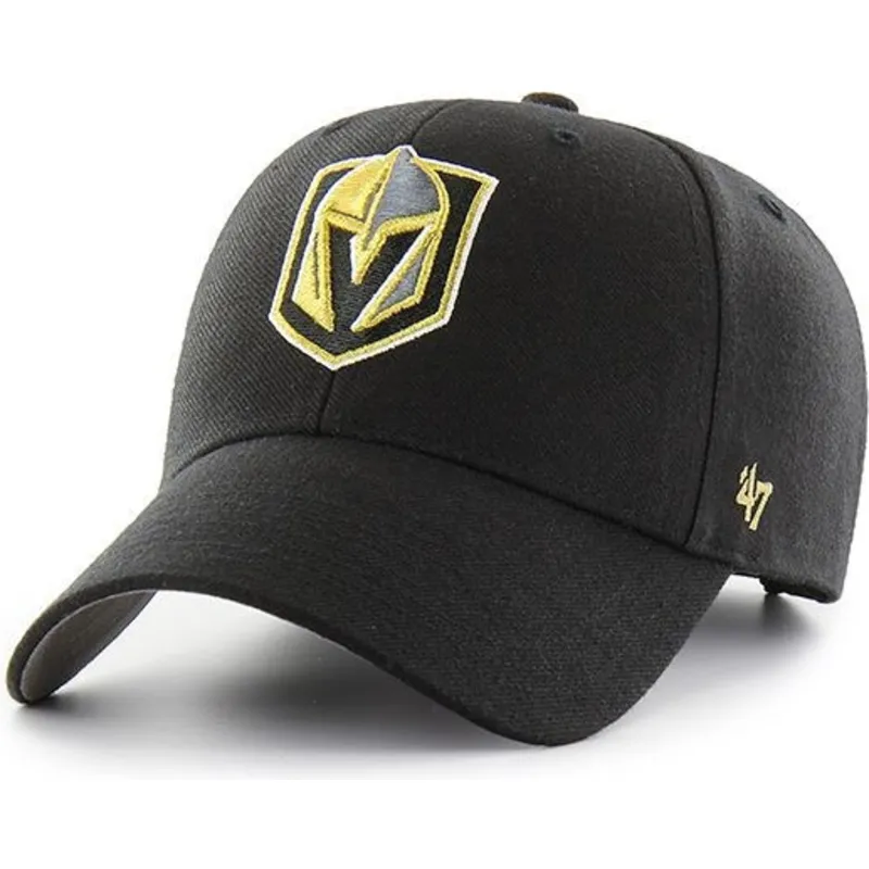 cepur-izliekta-melns-regulejams-no-vegas-golden-knights-nhl-no-47-brand