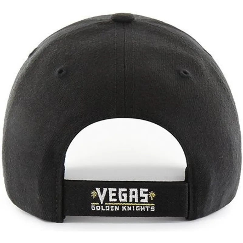 cepur-izliekta-melns-regulejams-no-vegas-golden-knights-nhl-no-47-brand