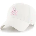 cepur-izliekta-balts-regulejama-lente-rosa-no-los-angeles-dodgers-mlb-no-47-brand