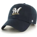 cepur-izliekta-tumsi-zils-regulejams-no-milwaukee-brewers-mlb-no-47-brand