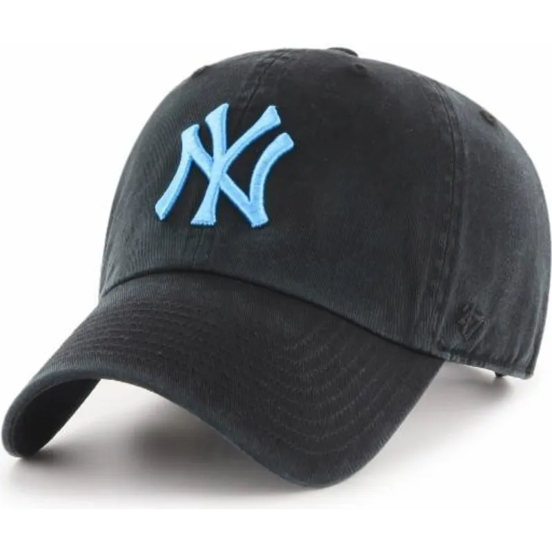 cepur-izliekta-melns-regulejams-no-new-york-yankees-mlb-no-47-brand