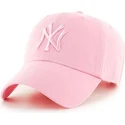 cepur-izliekta-roza-regulejams-no-new-york-yankees-mlb-no-47-brand