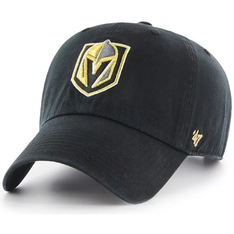 cepur-izliekta-melns-regulejams-no-vegas-golden-knights-nhl-no-47-brand