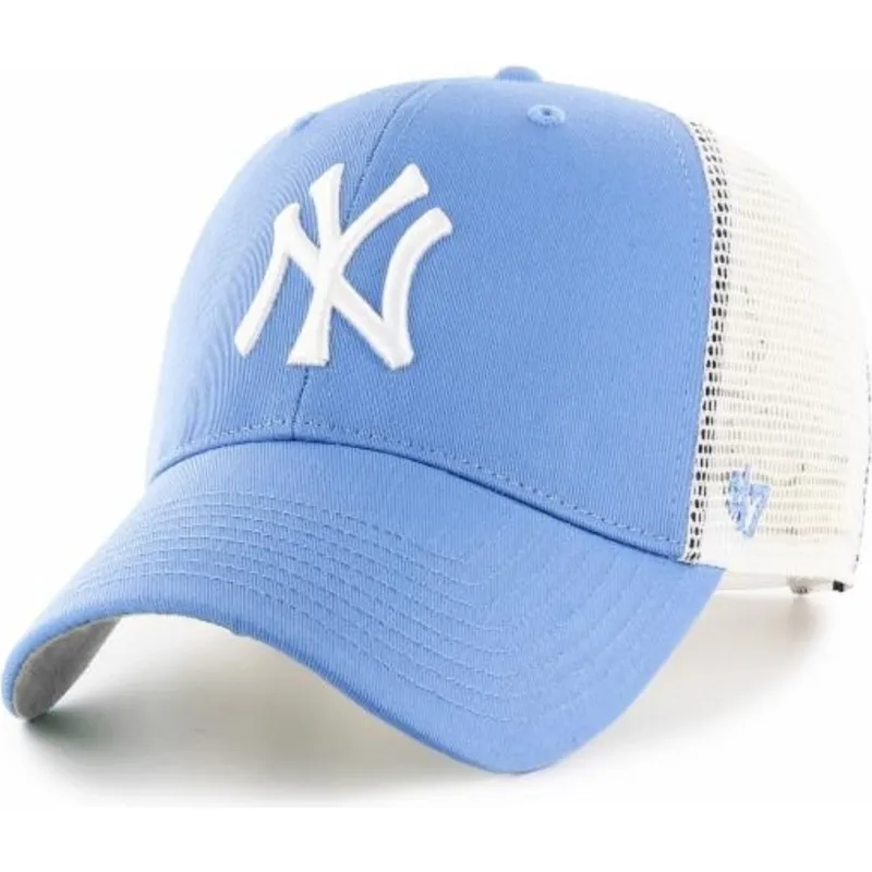 cepur-izliekta-truckeris-zils-snapback-no-new-york-yankees-mlb-no-47-brand