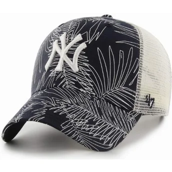 cepur-izliekta-truckeris-tumsi-zils-snapback-no-new-york-yankees-mlb-no-47-brand
