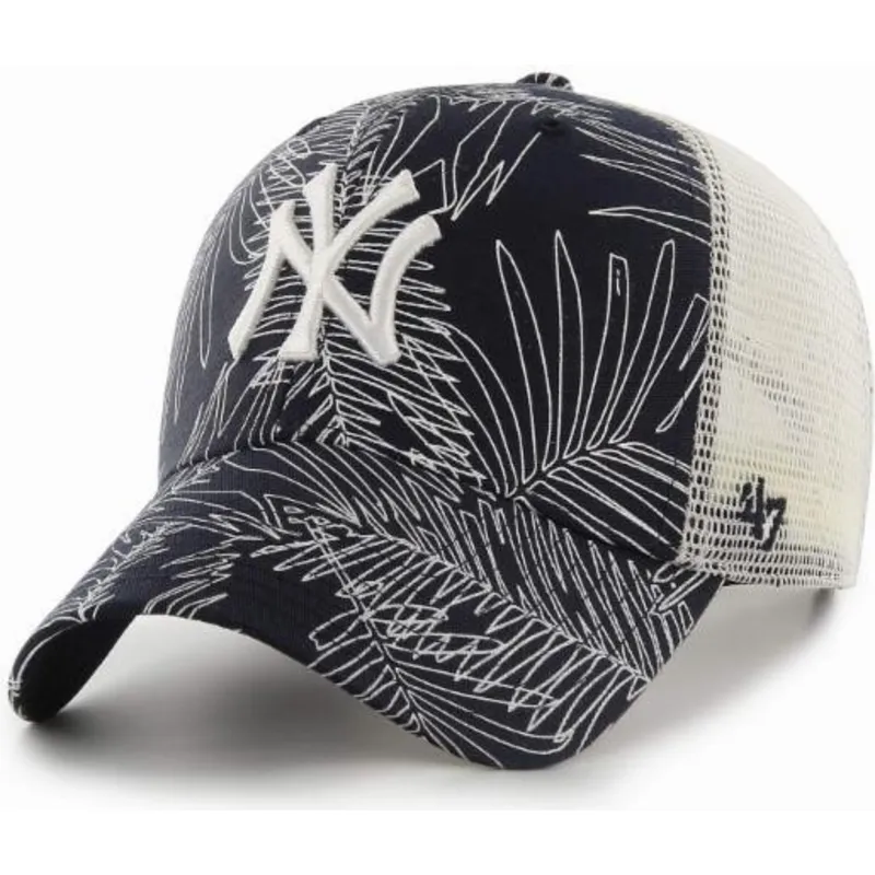 cepur-izliekta-truckeris-tumsi-zils-snapback-no-new-york-yankees-mlb-no-47-brand