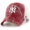 cepur-izliekta-truckeris-sarkans-snapback-no-new-york-yankees-mlb-no-47-brand