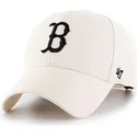 cepur-izliekta-kremkrasa-snapback-no-boston-red-sox-mlb-no-47-brand