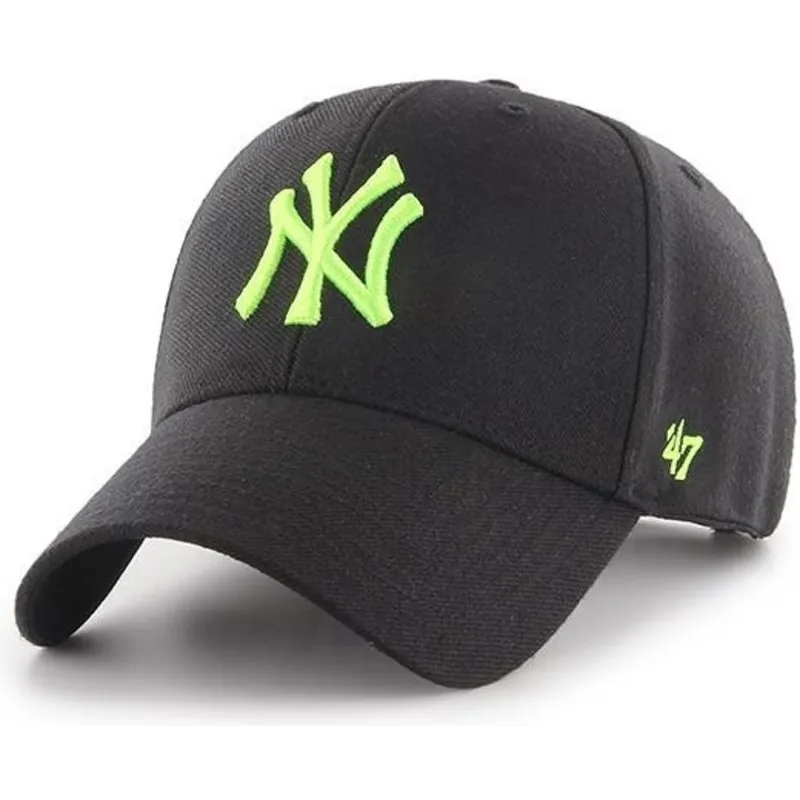 cepur-izliekta-melns-snapback-no-new-york-yankees-mlb-no-47-brand