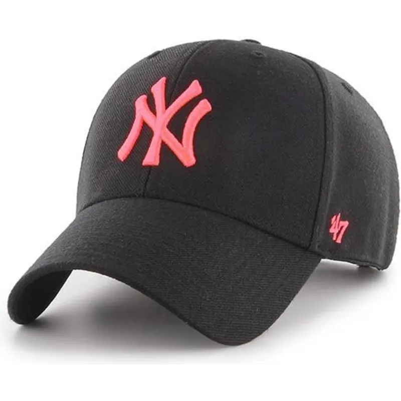 cepur-izliekta-melns-snapback-rosa-no-new-york-yankees-mlb-no-47-brand cepur-izliekta-melns-snapback-rosa-no-new-york-yankees-mlb-no-47-brand