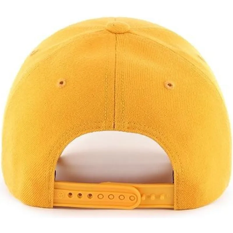 cepur-izliekta-dzeltens-snapback-oro-no-new-york-yankees-mlb-no-47-brand