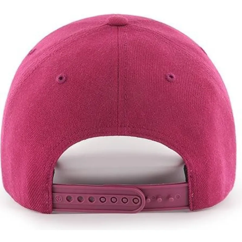 cepur-izliekta-roza-snapback-galaxy-no-new-york-yankees-mlb-no-47-brand