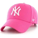 cap-izliekta-pink-snapback-magenta-no-new-york-yankees-mlb-no-47-brand