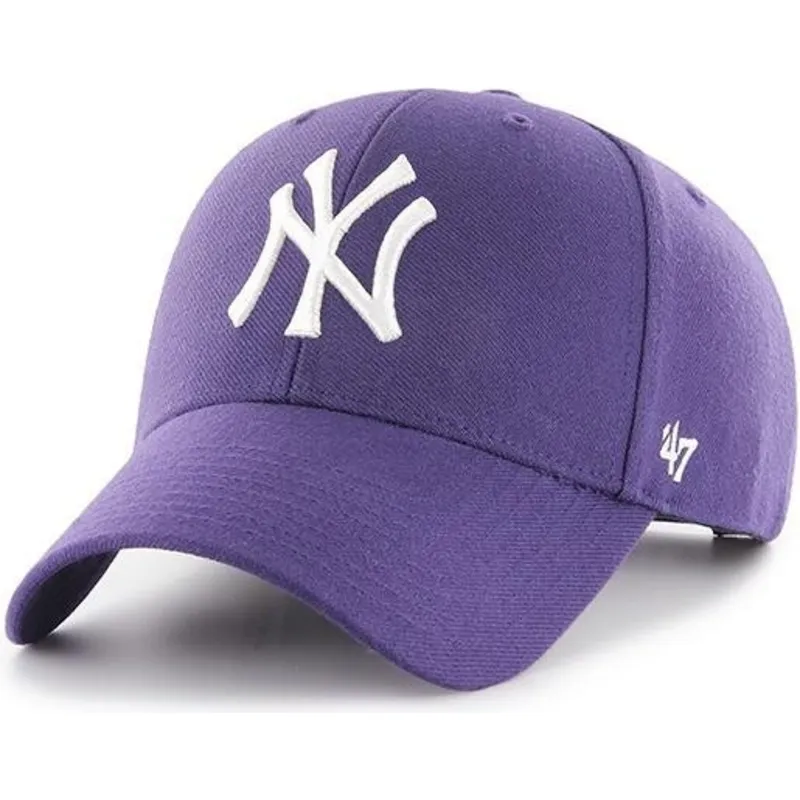 violett-bojd-keps-snapback-new-york-yankees-mlb-mvp-fran-47-brand