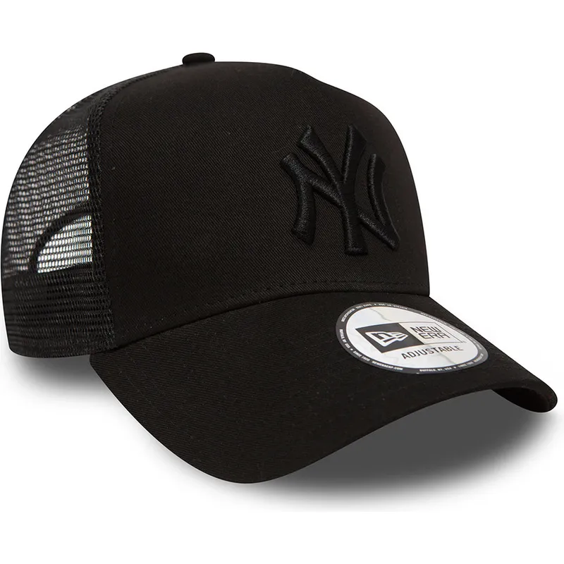 cap-izliekta-black-snapback-clean-a-frame-no-new-york-yankees-mlb-no-new-era