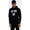 dzemperi-ar-kapuci-melns-pullover-hoody-no-los-angeles-clippers-nba-no-new-era