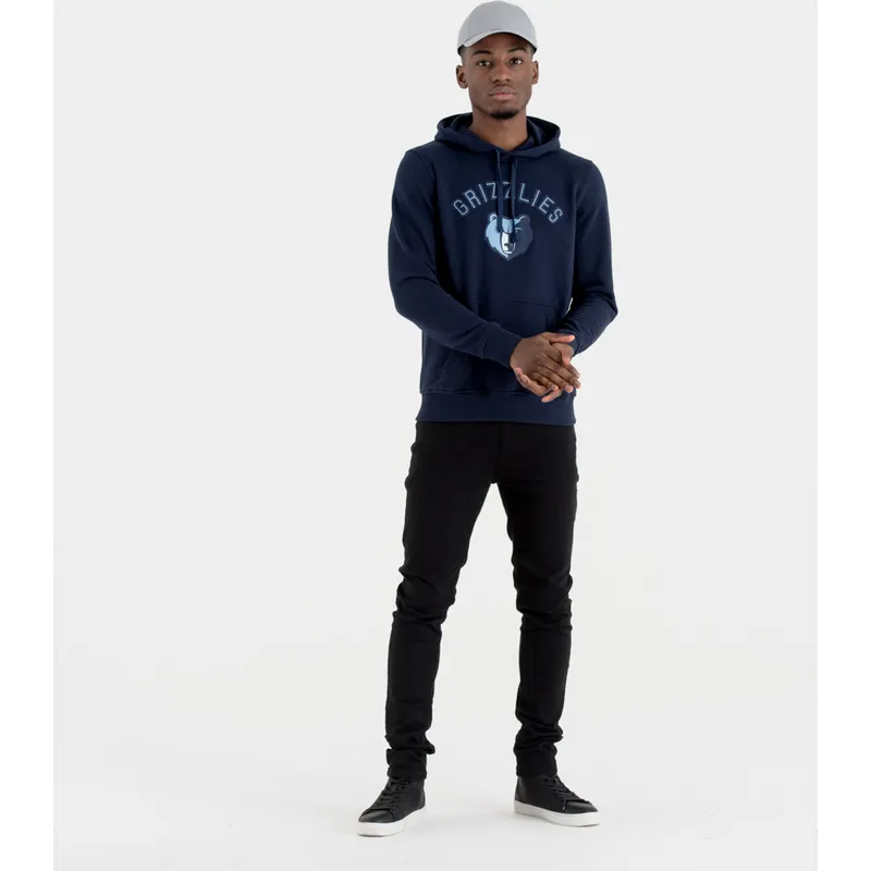 dzemperi-ar-kapuci-tumsi-zils-pullover-hoody-no-memphis-grizzlies-nba-no-new-era