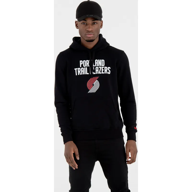 dzemperi-ar-kapuci-melns-pullover-hoody-no-portland-trail-blazers-nba-no-new-era