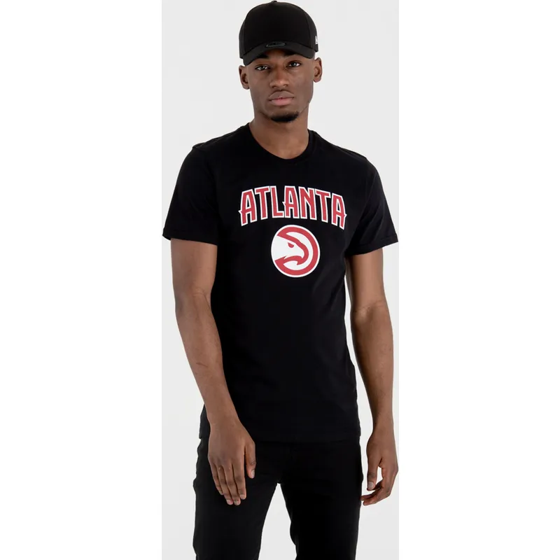 krekli-isas-piedurknes-melns-no-atlanta-hawks-nba-no-new-era