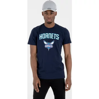 New Era Charlotte Hornets NBA T-Shirt marineblau