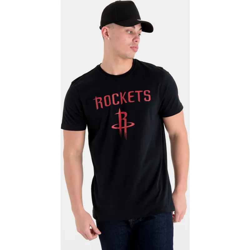 krekli-isas-piedurknes-melns-no-houston-rockets-nba-no-new-era