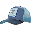 cepur-izliekta-truckeris-zils-snapback-save-us-the-farm-no-goorin-bros