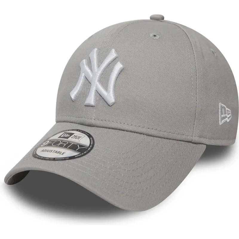 cap-izliekta-gray-adjustable-strap-9forty-essential-no-new-york-yankees-mlb-no-new-era cap-izliekta-gray-adjustable-strap-9forty-essential-no-new-york-yankees-mlb-no-new-era