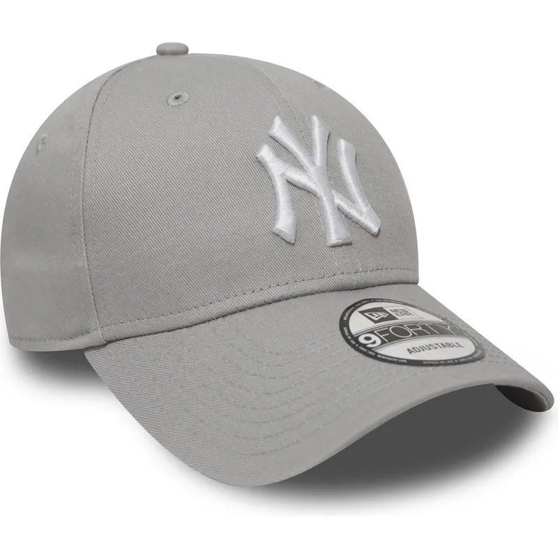 cap-izliekta-gray-adjustable-strap-9forty-essential-no-new-york-yankees-mlb-no-new-era cap-izliekta-gray-adjustable-strap-9forty-essential-no-new-york-yankees-mlb-no-new-era