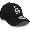svart-bojd-keps-justerbar-39thirty-essential-fran-los-angeles-dodgers-mlb-av-new-era